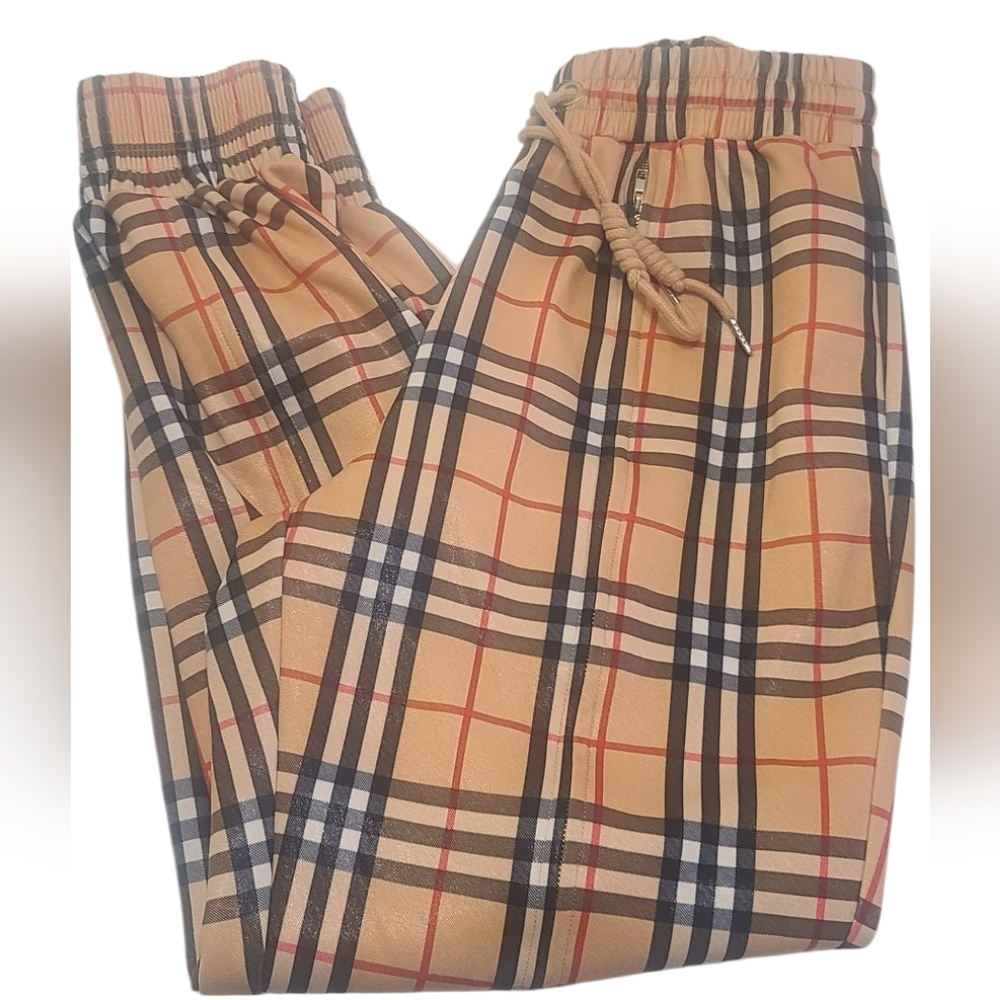 L'REV 37 Plaid Checkered Pants